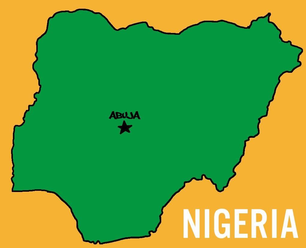 Ramani ya mji mkuu wa nigeria