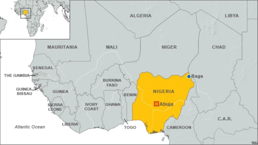 Ramani ya nigeria mipaka