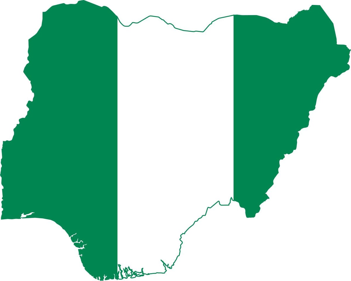 Ramani ya nigeria logi