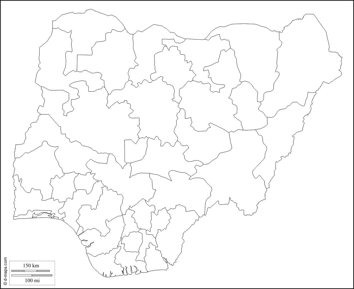 tupu ramani ya nigeria