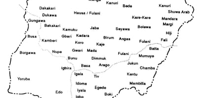 Kuchora mchoro wa ramani ya nigeria