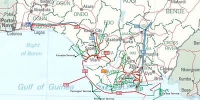 Ramani ya nigeria bomba 