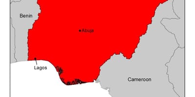 Ramani ya nigeria malaria