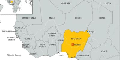 Ramani ya nigeria mipaka