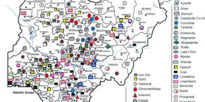 Madini ramani ya nigeria